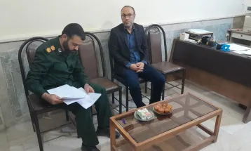 تفاهم نامه همکاری ناحیه مقاومت بسیج آبادان و دانشکده نفت آبادان