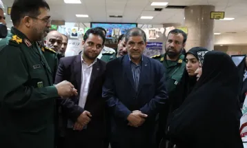 گزارش تصویری/ برپایی نمایشگاه دستاوردهای قرارگاه جوانی جمعیت در دانشگاه صدوقی یزد