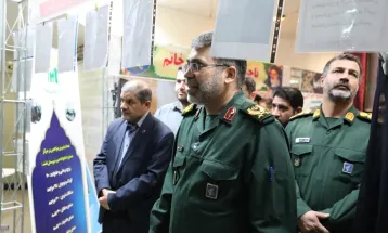 گزارش تصویری/ برپایی نمایشگاه دستاوردهای قرارگاه جوانی جمعیت در دانشگاه صدوقی یزد