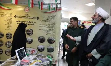 گزارش تصویری/ برپایی نمایشگاه دستاوردهای قرارگاه جوانی جمعیت در دانشگاه صدوقی یزد