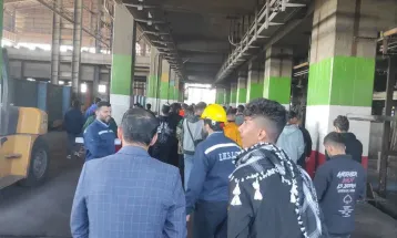 اردو راهیان پیشرفت علمی، پژوهشی شهرستان باغملک از خطوط تولیدی کارخانجات گروه ملی صنعتی فولاد ایران
