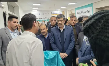 گزارش تصویری/ آغاز به  کار یازدهمین نمایشگاه پژوهش، فناوری، و فن بازار در یزد