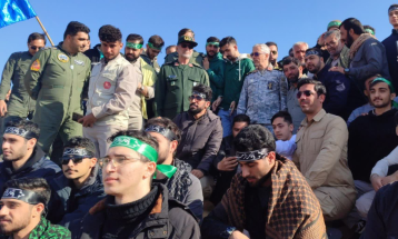 حضور بسیج دانشجویی دانشگاه علوم پزشکی همدان در اردوی راهیان نور جنوب کشور