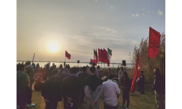حضور بسیج دانشجویی دانشگاه علوم پزشکی همدان در اردوی راهیان نور جنوب کشور