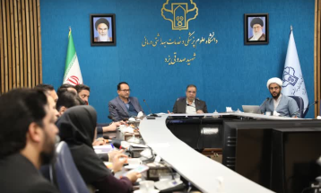 گزارش تصویری/ نشست رئیس دانشگاه علوم پزشکی یزد با رئیس اسناد ملی استان