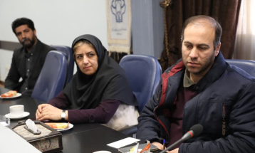 گزارش تصویری/ نشست رئیس دانشگاه علوم پزشکی یزد با رئیس اسناد ملی استان