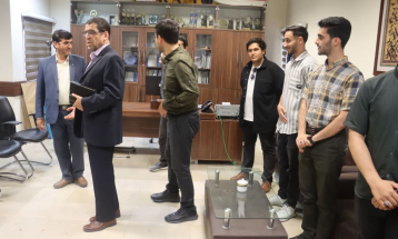 برگزاری نشست گفتگو محور  رئیس دانشگاه فردوسی مشهد با مسئولان انجمن های علمی دانشجویی