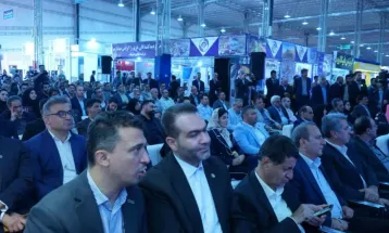آیین افتتاح نخستین نمایشگاه تخصصی معدن و صنایع معدنی غرب کشور در همدان