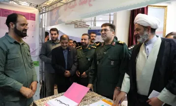 گزارش تصویری/ برپایی نمایشگاه دستاوردهای قرارگاه جوانی جمعیت در دانشگاه صدوقی یزد