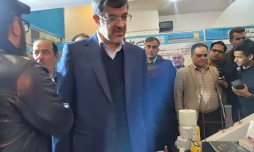 گزارش تصویری/ آغاز به  کار یازدهمین نمایشگاه پژوهش، فناوری، و فن بازار در یزد