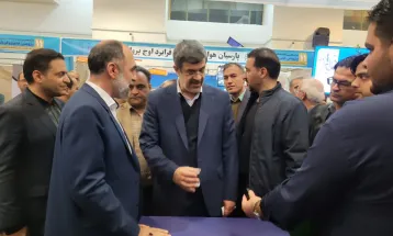 گزارش تصویری/ آغاز به  کار یازدهمین نمایشگاه پژوهش، فناوری، و فن بازار در یزد