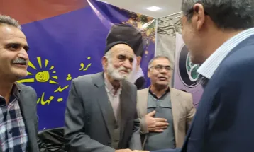 گزارش تصویری/ آغاز به  کار یازدهمین نمایشگاه پژوهش، فناوری، و فن بازار در یزد