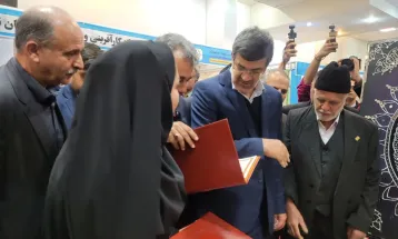 گزارش تصویری/ آغاز به  کار یازدهمین نمایشگاه پژوهش، فناوری، و فن بازار در یزد