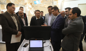 گزارش تصویری/ بازدید معاون فناوری و نوآوری وزیر علوم در بازدید از نمایشگاه دستاوردهای دانش‌بنیان پارک علم و فناوری یزد
