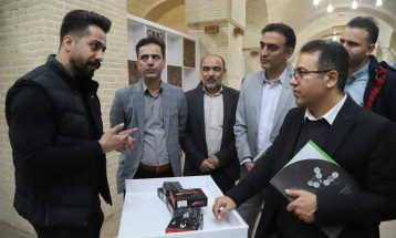 گزارش تصویری/ بازدید معاون فناوری و نوآوری وزیر علوم در بازدید از نمایشگاه دستاوردهای دانش‌بنیان پارک علم و فناوری یزد