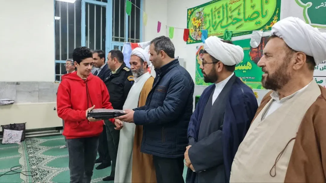 جشنواره پدران مهدوی و پسران علی اکبری در شهر فرخی  با تجلیل از برگزیدگان